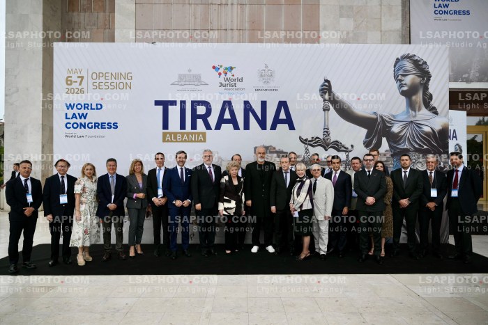 Kongresi nderkombetar i Ligjit ne Tirane