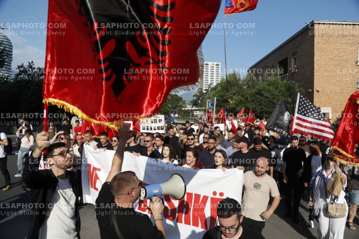 Proteste per studentet per Maqedonine e Veriut