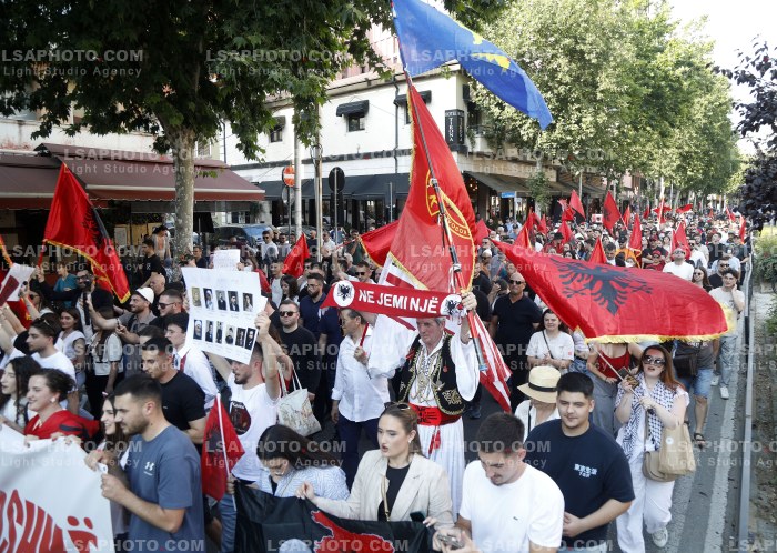 Proteste per studentet per Maqedonine e Veriut