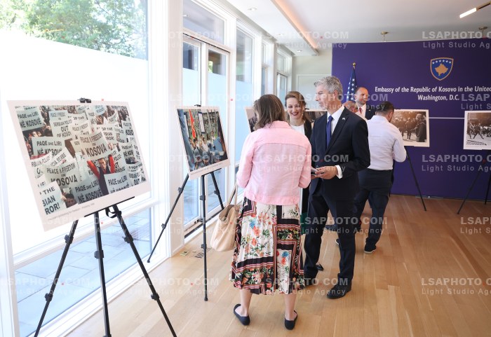 Photo Exhibition of Photographer Hazir Reka in Washington DC
