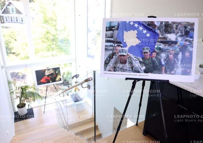 Ekspozita e Fotografit Hazir Reka ne Ambasaden e Kosoves ne Washington DC.