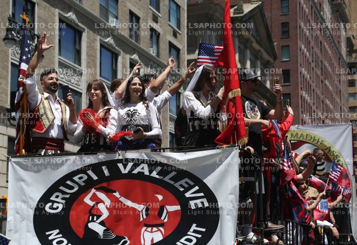 Parada e Shqiptareve ne New York e Organizuar nga Albanian Roots