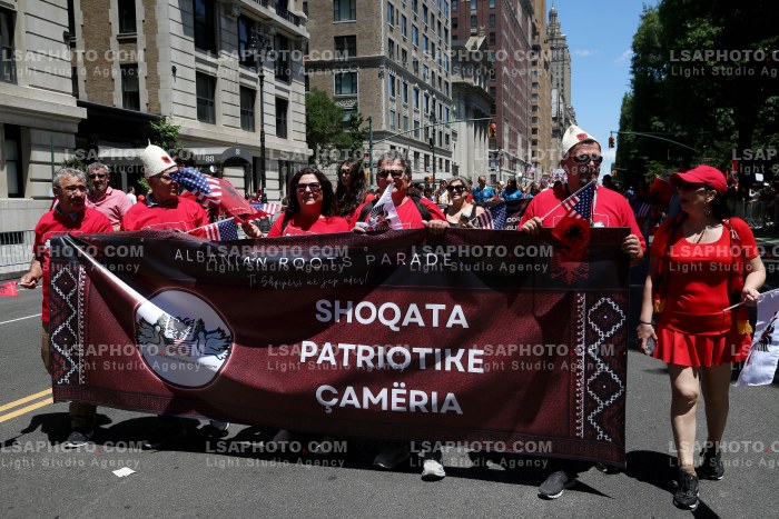 Parada e Shqiptareve ne New York e Organizuar nga Albanian Roots