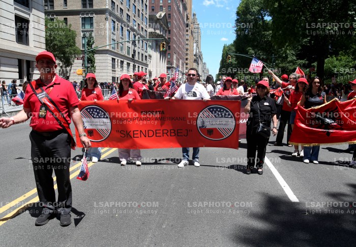 Parada e Shqiptareve ne New York e Organizuar nga Albanian Roots