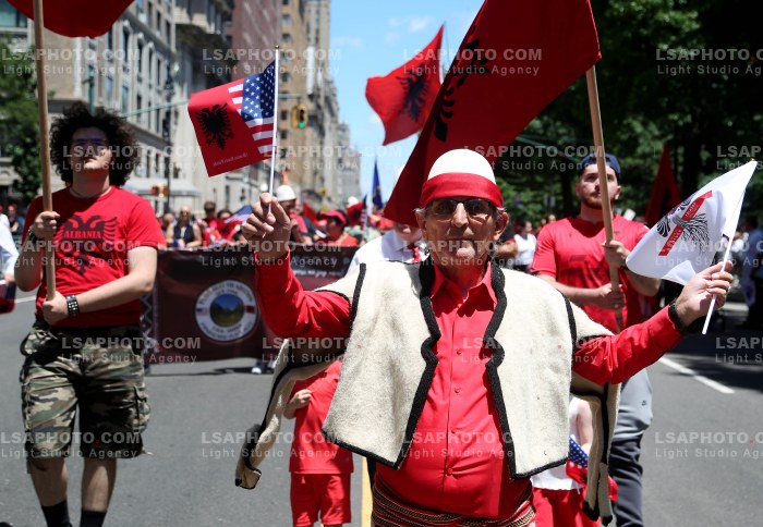 Parada e Shqiptareve ne New York e Organizuar nga Albanian Roots