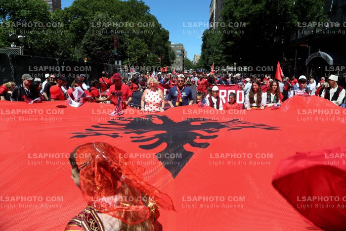 Parada e Shqiptareve ne New York e Organizuar nga Albanian Roots