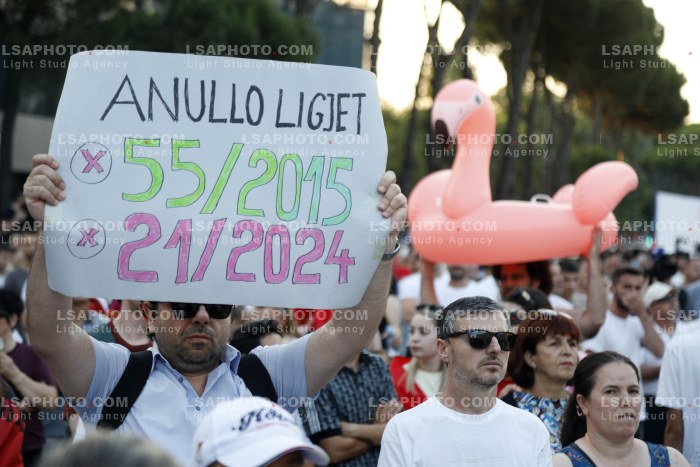 Protesta e Qytetareve para Kryeministrise ne Diten e 28