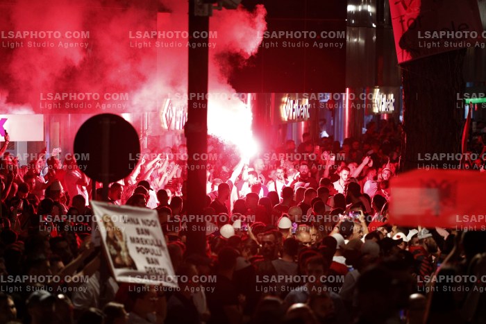 Protesta e Qytetareve para Kryeministrise ne Diten e 35