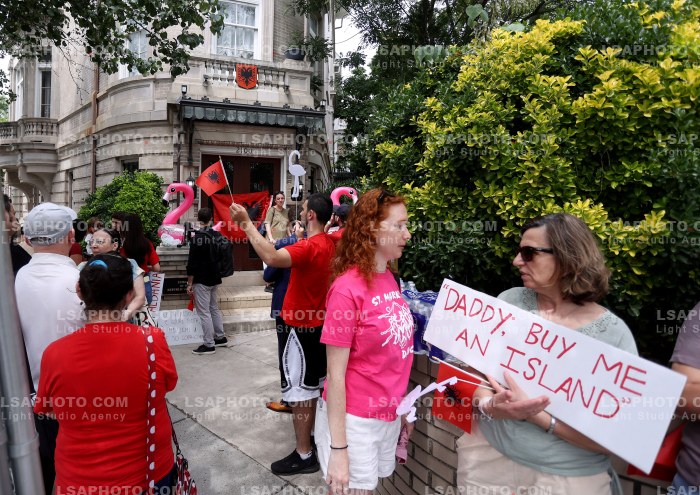 Proteste ne Washington DC per Zvernecin