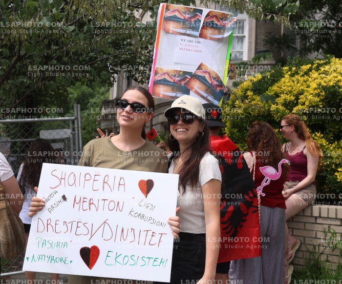 Proteste ne Washington DC per Zvernecin
