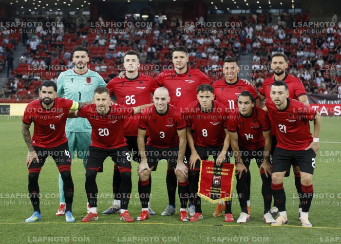 Futboll Shqiperi Luksemburg