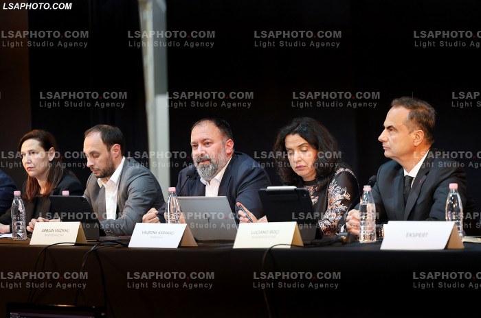 Degjese e komisionit per reformen territoriale ne Vlore