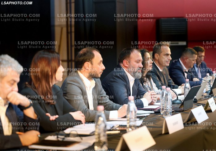 Degjese e komisionit per reformen territoriale ne Vlore