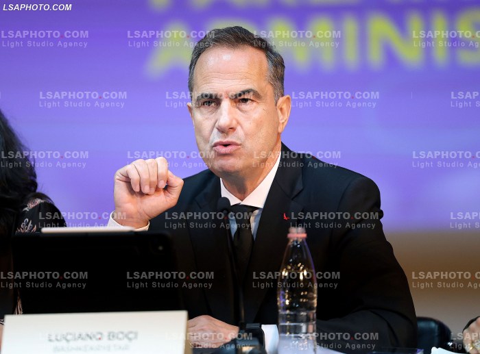 Degjese e komisionit per reformen territoriale ne Vlore