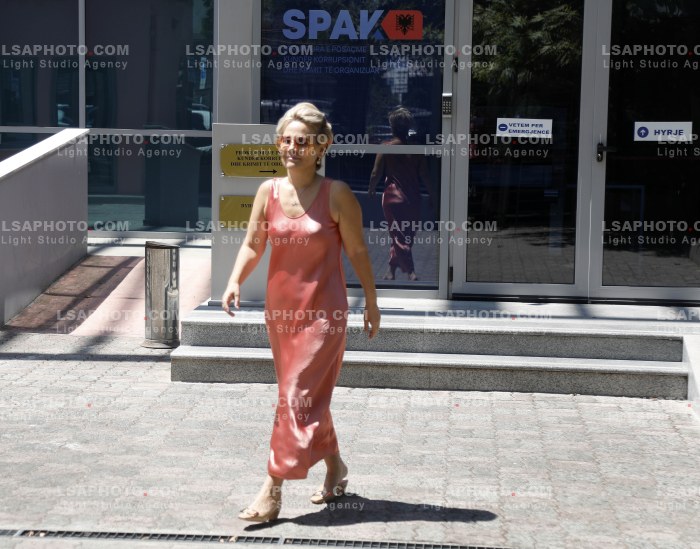 Monika Kryemadhi del nda SPAK