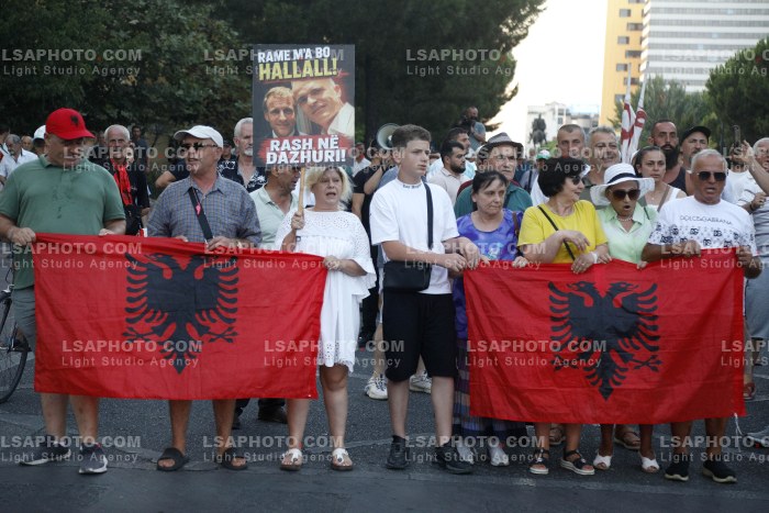 Protesta e Qytetareve para Kryeministrise ne Diten e 65