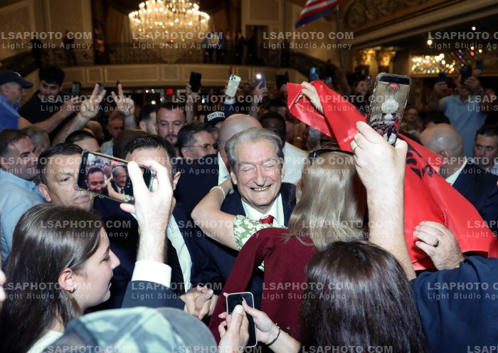 Berisha Takon Perfaqesues te Diaspores ne SHBA