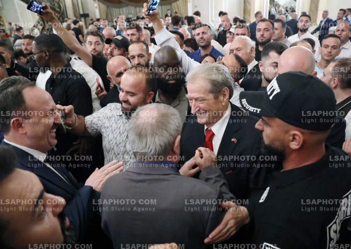 Berisha Takon Perfaqesues te Diaspores ne SHBA