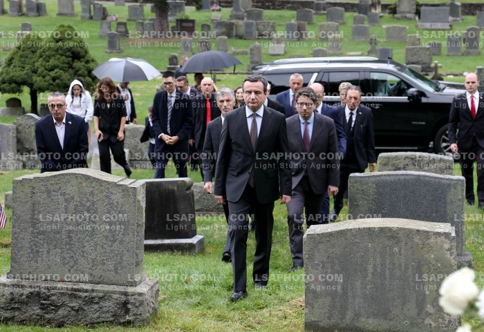 KURTI PAYS TRIBUTE TO THE BYTYQI BROTHERS IN NY