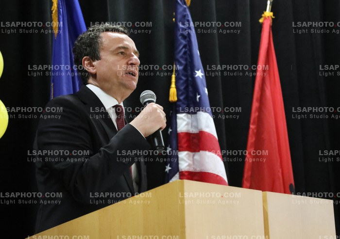 Albin Kurti Viziton Shkollen Publike P.S. 108 Philip J. Abinanti ne Bronx