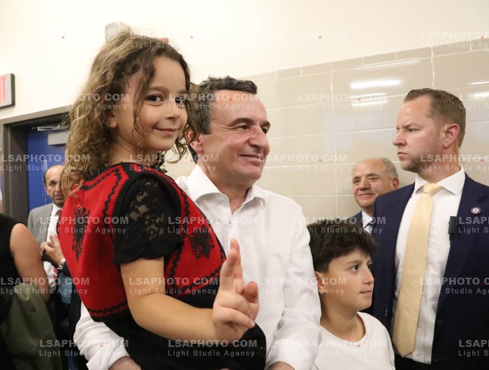 Albin Kurti Viziton Shkollen Publike P.S. 108 Philip J. Abinanti ne Bronx