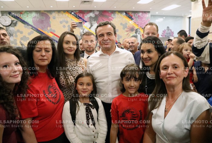 Albin Kurti Viziton Shkollen Publike P.S. 108 Philip J. Abinanti ne Bronx
