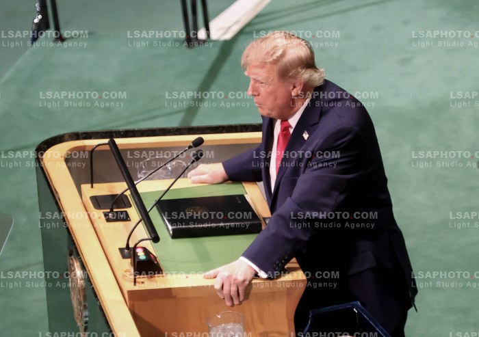 Presidenti Amerikan Donald Trump i Drejtohet OKB