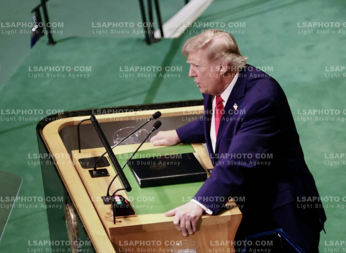 Presidenti Amerikan Donald Trump i Drejtohet OKB