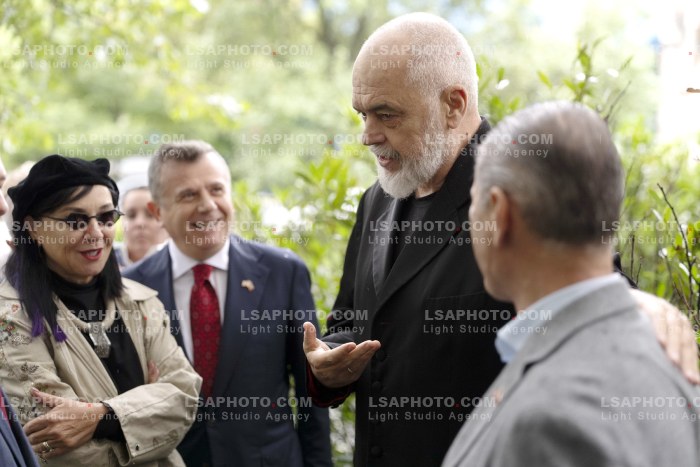 Edi Rama Takim me Komunitetin Shqiptar ne Staten Island