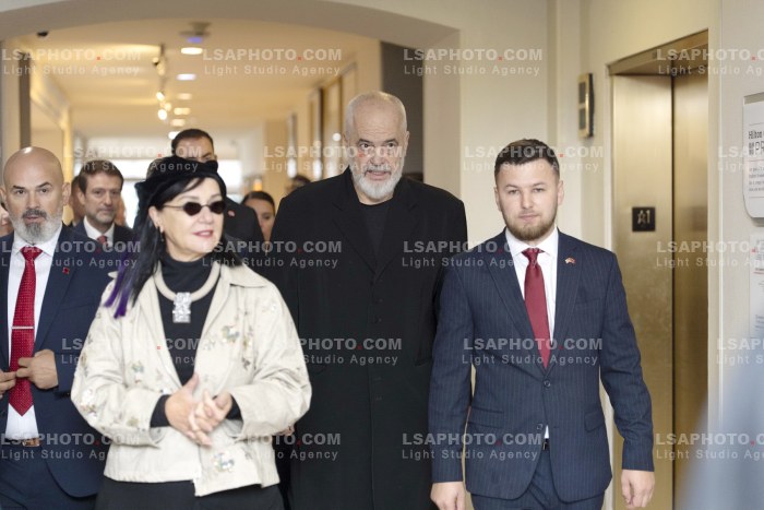 Edi Rama Takim me Komunitetin Shqiptar ne Staten Island