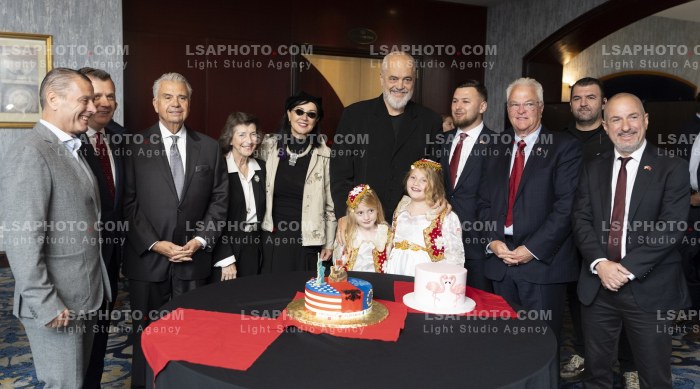 Edi Rama Takim me Komunitetin Shqiptar ne Staten Island