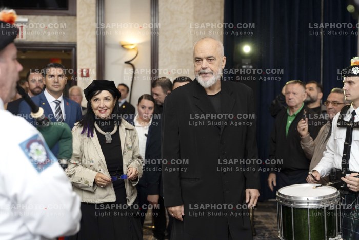 Edi Rama Takim me Komunitetin Shqiptar ne Staten Island