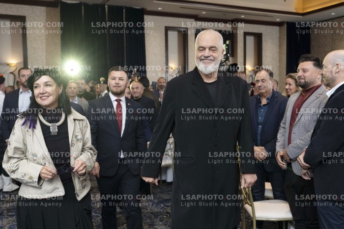 Edi Rama Takim me Komunitetin Shqiptar ne Staten Island