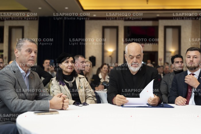 Edi Rama Takim me Komunitetin Shqiptar ne Staten Island