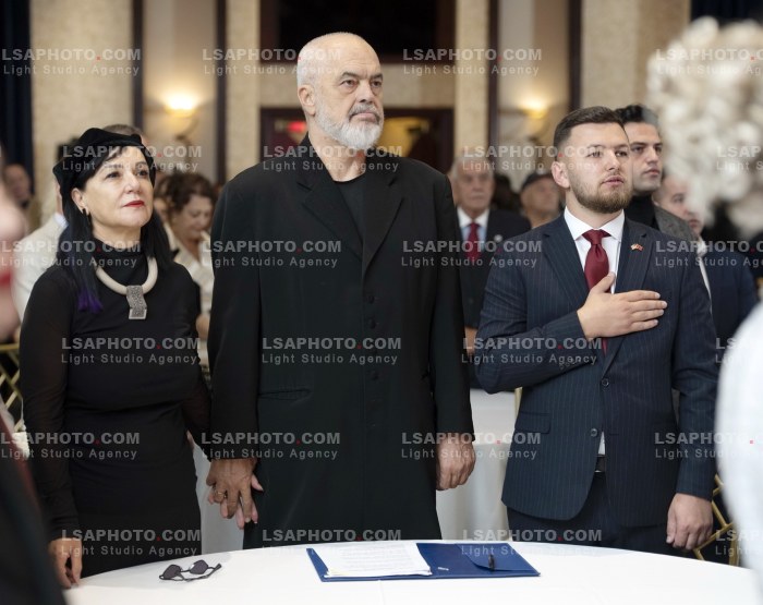 Edi Rama Takim me Komunitetin Shqiptar ne Staten Island