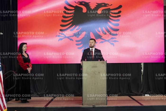 Edi Rama Takim me Komunitetin Shqiptar ne Staten Island