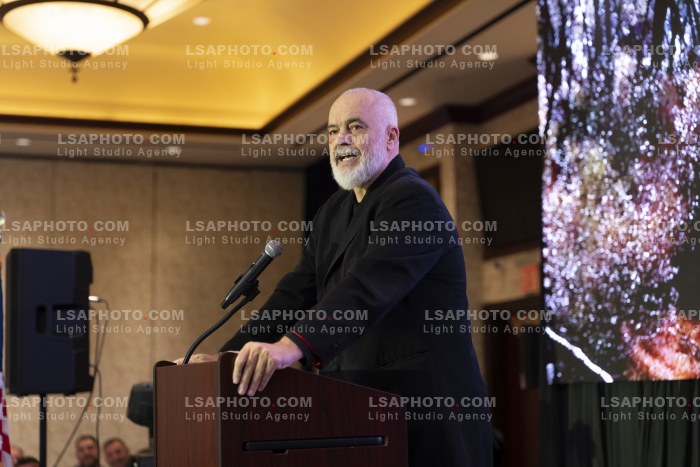Edi Rama Takim me Komunitetin Shqiptar ne Staten Island
