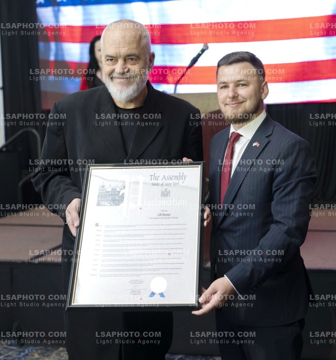 Edi Rama Takim me Komunitetin Shqiptar ne Staten Island