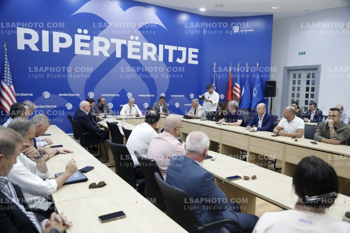 SALI BERISHA PRESS CONFERENCE