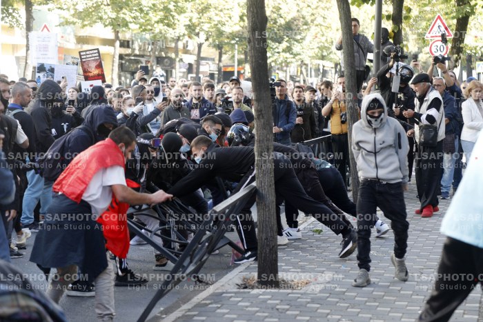 Protesta e Thirrur nga Studentet ne Tirane
