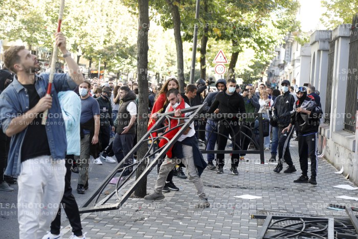Protesta e Thirrur nga Studentet ne Tirane