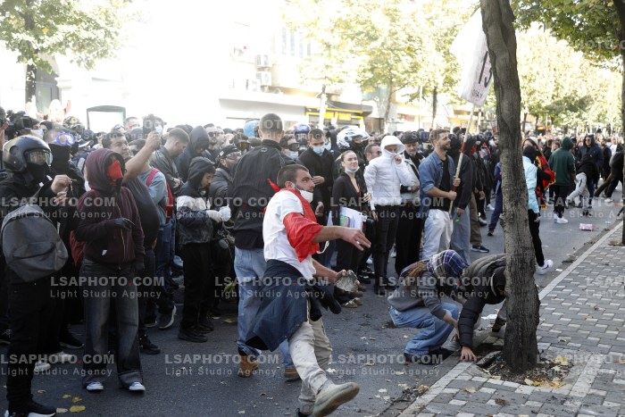 Protesta e Thirrur nga Studentet ne Tirane