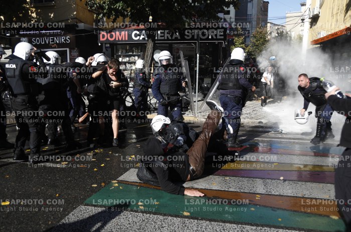 Protesta e Thirrur nga Studentet ne Tirane