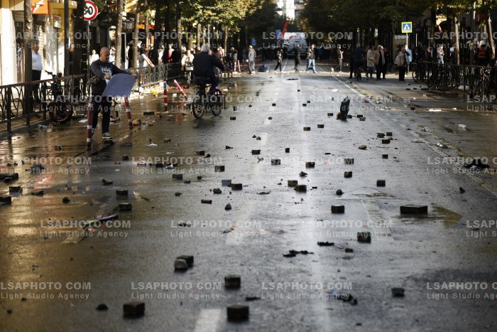Protesta e Thirrur nga Studentet ne Tirane