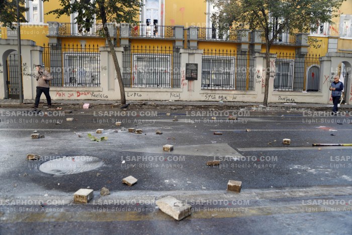 Protesta e Thirrur nga Studentet ne Tirane