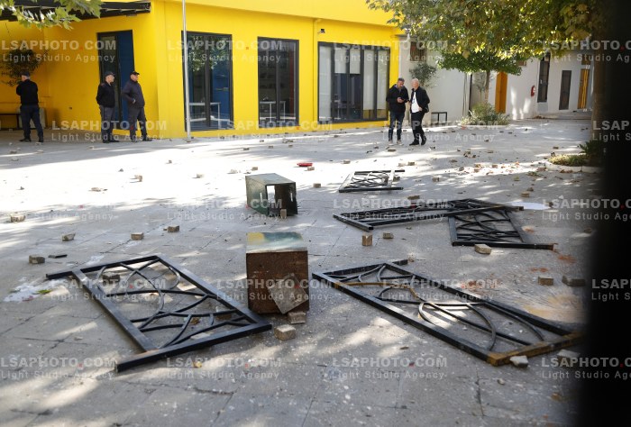 Protesta e Thirrur nga Studentet ne Tirane