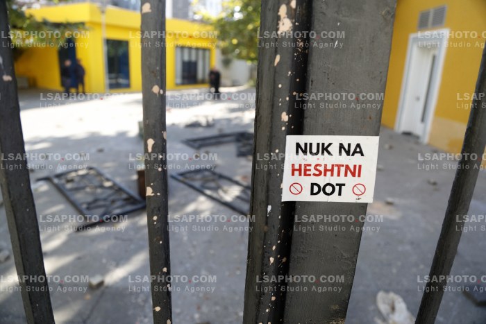 Protesta e Thirrur nga Studentet ne Tirane