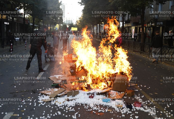 Protesta e Thirrur nga Studentet ne Tirane