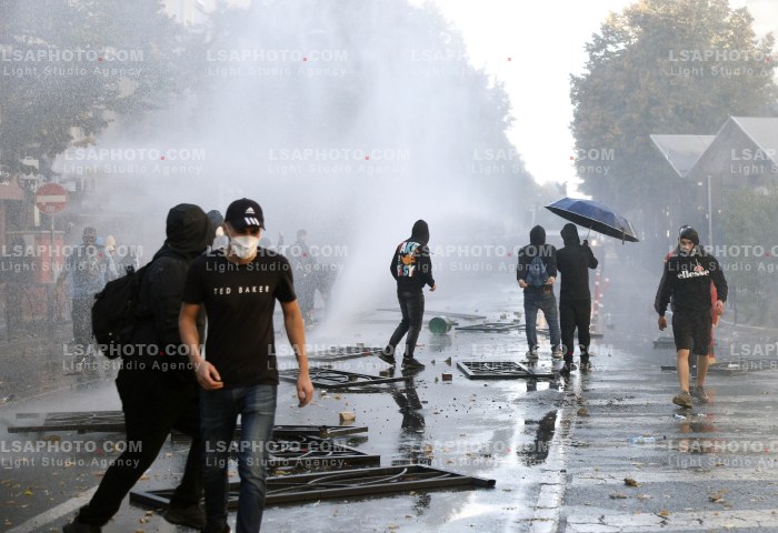 Protesta e Thirrur nga Studentet ne Tirane