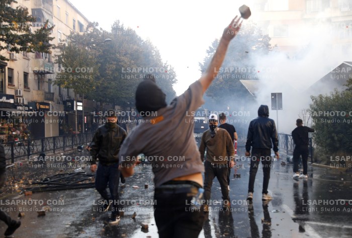 Protesta e Thirrur nga Studentet ne Tirane